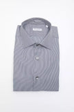 Robert Friedman Blue Cotton Men Shirt Robert Friedman