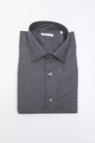 Robert Friedman Black Cotton Men's Shirt Robert Friedman