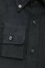 Robert Friedman Black Cotton Men Shirt Robert Friedman
