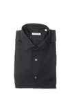 Robert Friedman Black Cotton Men Shirt Robert Friedman