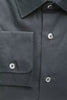 Robert Friedman Black Cotton Men's Slim Shirt Robert Friedman