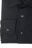 Robert Friedman Black Cotton Men Shirt Robert Friedman
