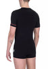 Bikkembergs Black Cotton Men's T-Shirt Pack Bikkembergs