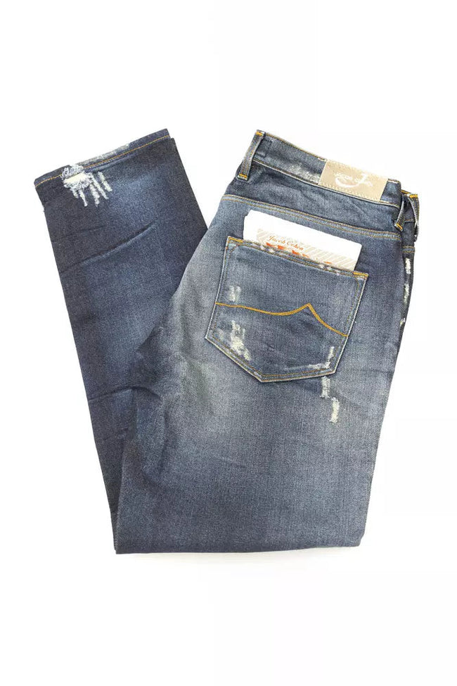 Jacob Cohen Blue Cotton Women's Jeans Jacob Cohen