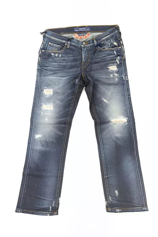 Jacob Cohen Blue Cotton Women's Jeans Jacob Cohen