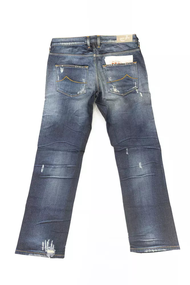 Jacob Cohen Blue Cotton Women's Jeans Jacob Cohen