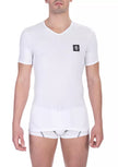 Bikkembergs White Cotton Men's T-Shirt Bikkembergs