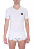Bikkembergs White Cotton Men's T-Shirt Bikkembergs