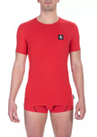 Bikkembergs Red Cotton Men T-Shirt Bikkembergs
