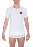 Bikkembergs White Cotton Men's T-Shirt Bikkembergs