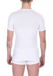 Bikkembergs White Cotton Men's T-Shirt Bikkembergs