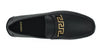 Versace Elegant Black Calf Leather Men's Loafers Versace