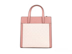 Michael Kors Cece Small Pink PVC North South Flap Tote Crossbody Bag Purse Michael Kors