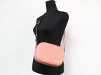 Michael Kors Jet Set Travel Medium Sherbert Leather Oval Camera Crossbody Bag Michael Kors