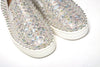 Christian Louboutin White Ab/Clear Ab Roller Boat Woman Flat Sneaker Christian Louboutin