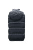 Versace Elegant Black Logo Band Vest with Detachable Hood Versace