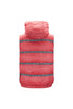 Elegant Red Versace Logo Vest with Detachable Hood Versace