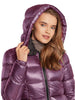 Refrigiwear Elegant Light Purple Puffer Jacket Refrigiwear