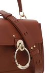 Chloé Elegant Sepia Brown Calfskin Shoulder Handbag Chloé