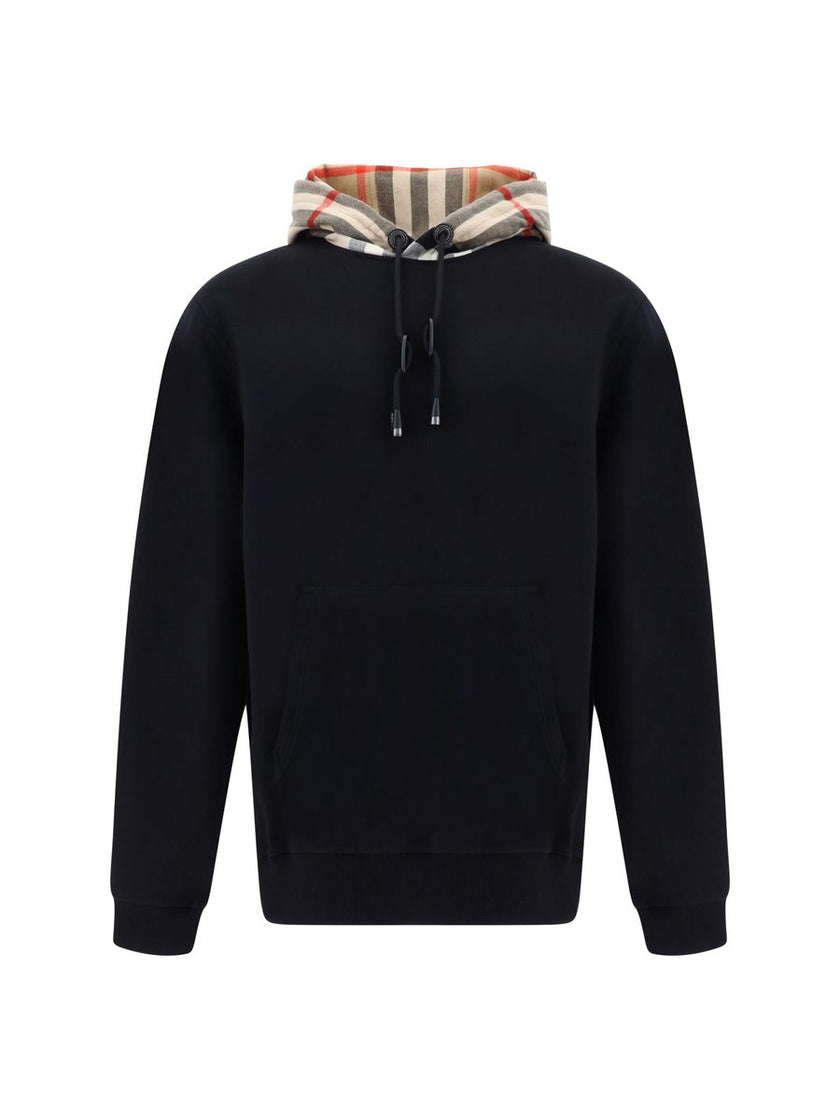 Burberry Elegant Oversize Black Samuel Hoodie Burberry