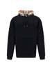 Burberry Elegant Oversize Black Samuel Hoodie Burberry