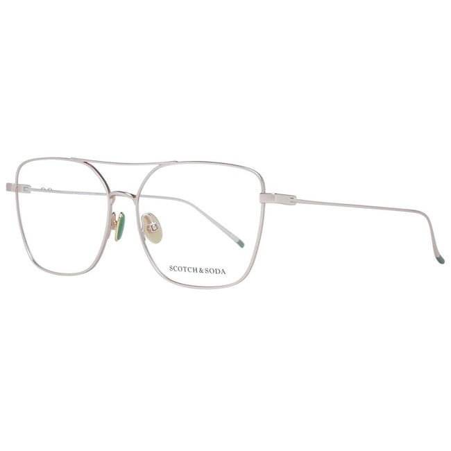 Scotch & Soda Gold Women Glasses Frame Scotch & Soda