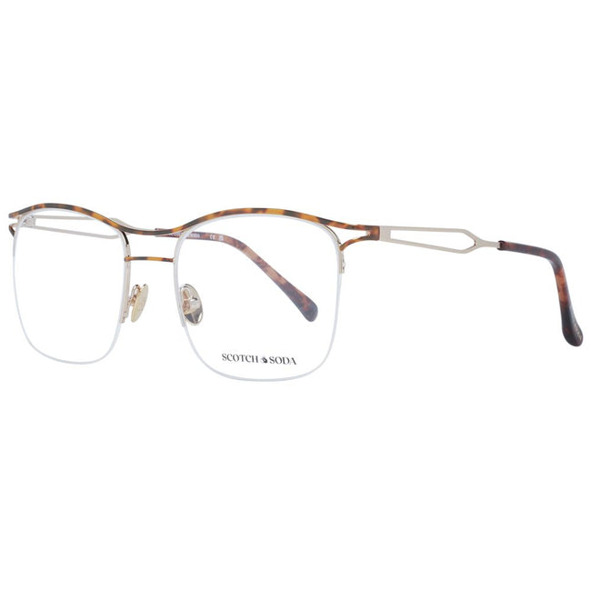 Scotch & Soda Brown Men Glasses Frame Scotch & Soda