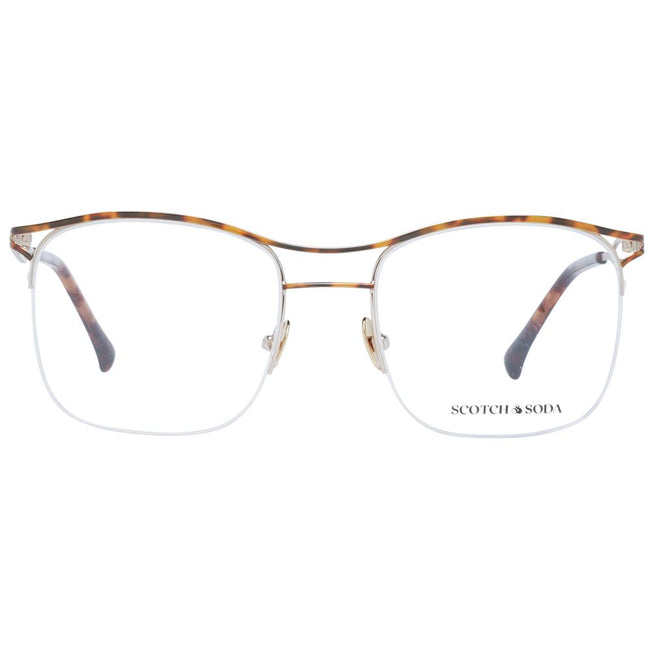 Scotch & Soda Brown Men Glasses Frame Scotch & Soda
