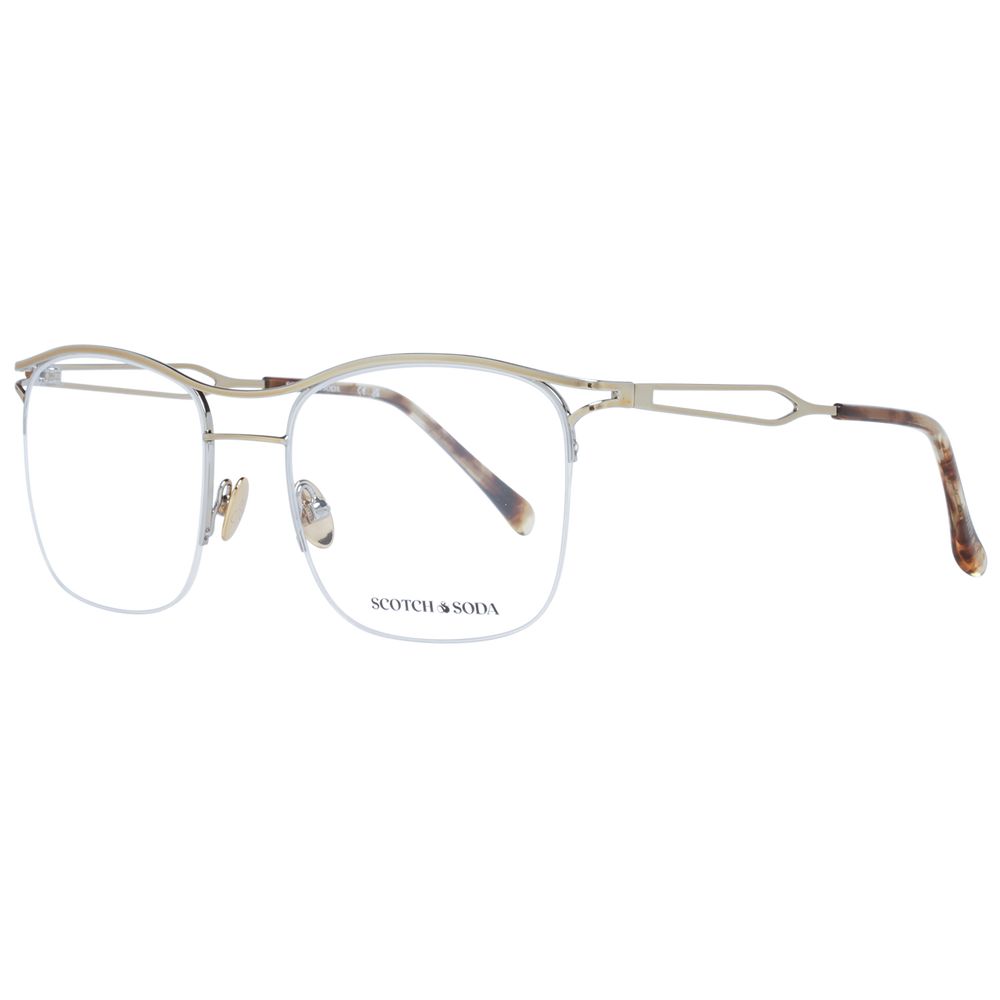 Scotch & Soda Silver Men Glasses Frame Scotch & Soda