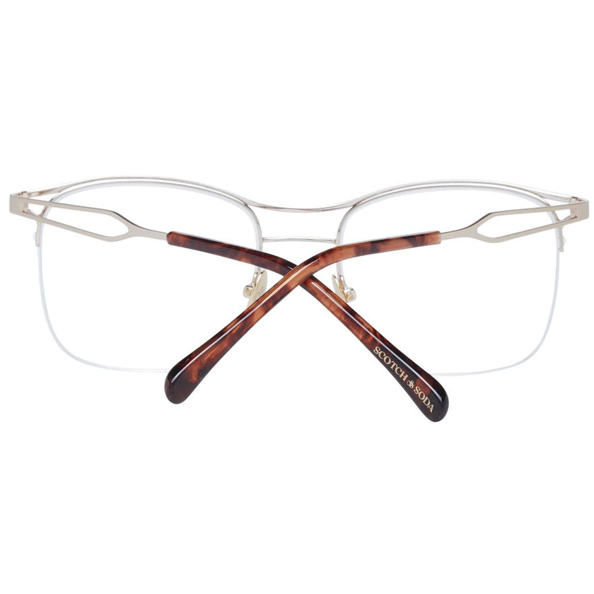 Scotch & Soda Brown Stainless Steel Glasses (Frames) Scotch & Soda