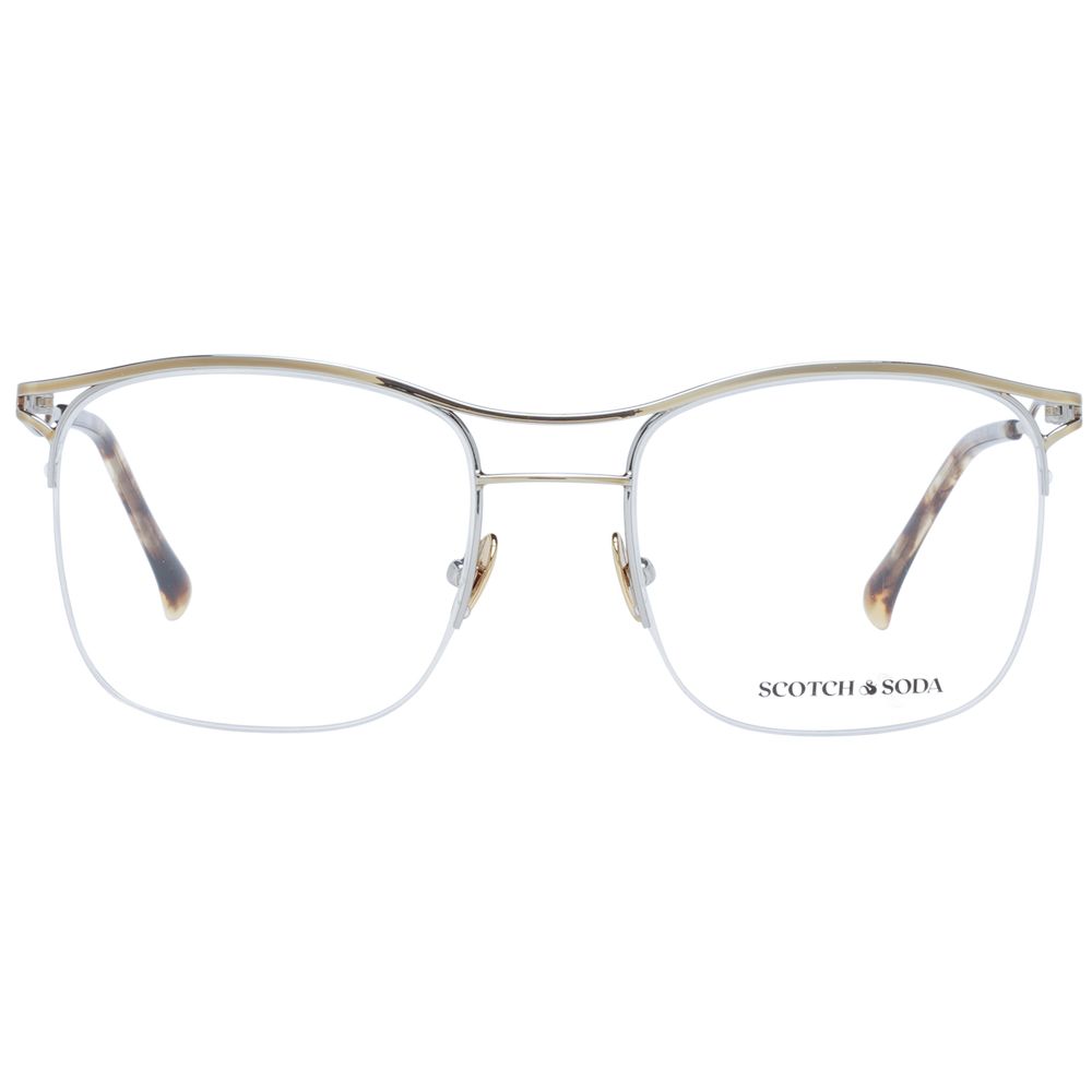 Scotch & Soda Silver Men Glasses Frame Scotch & Soda