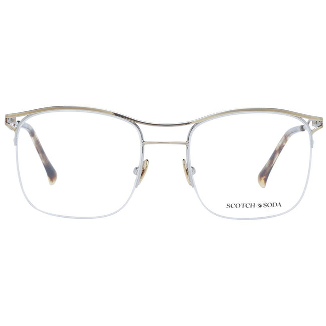 Scotch & Soda Silver Men Glasses Frame Scotch & Soda