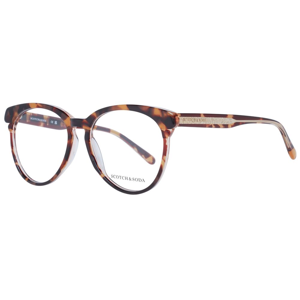 Scotch & Soda Brown Women Glasses Frame Scotch & Soda