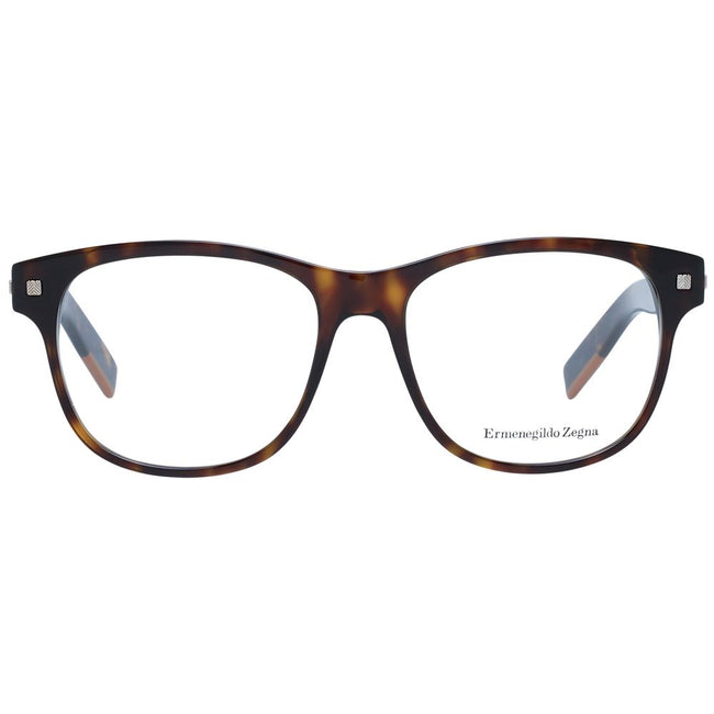 Ermenegildo Zegna Brown Men Glasses Frame Ermenegildo Zegna