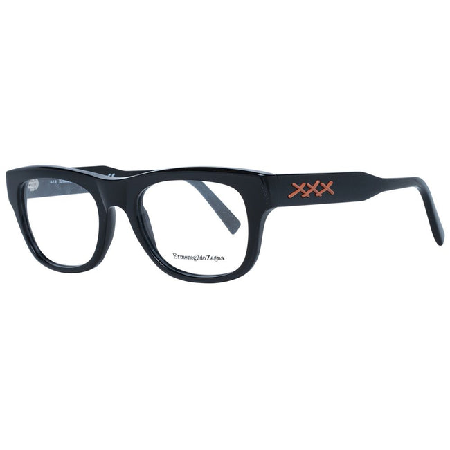 Ermenegildo Zegna Black Men Glasses Frame Ermenegildo Zegna