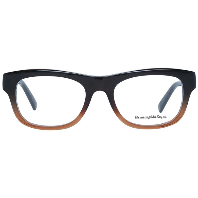 Ermenegildo Zegna Brown Men Glasses Frame Ermenegildo Zegna
