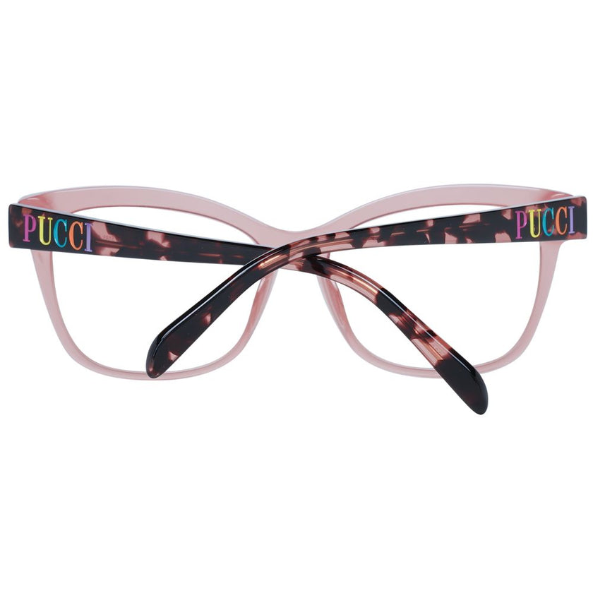 Emilio Pucci Pink Plastic Glasses (Frames) Emilio Pucci