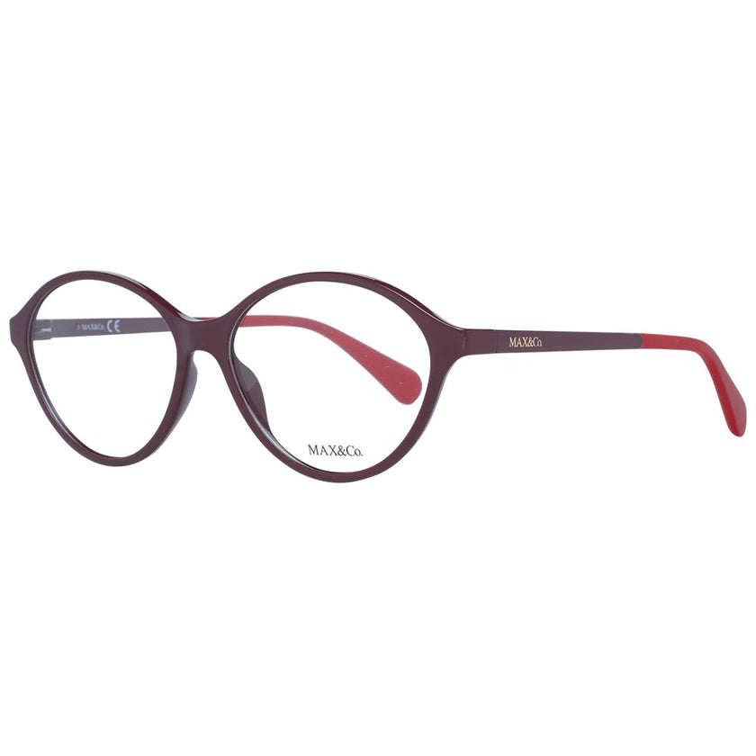 Max & Co Burgundy Plastic Glasses (Frames) Max & Co