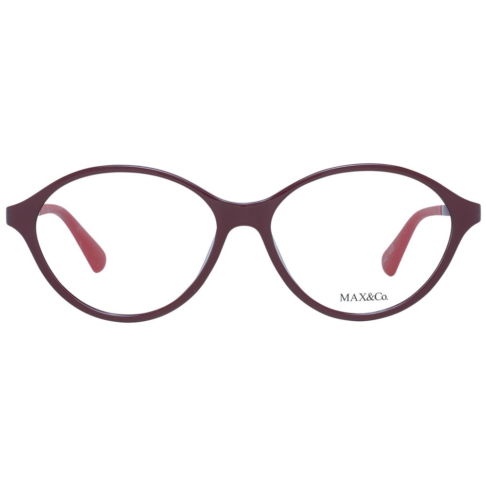 Max & Co Burgundy Women Glasses Frame Max & Co