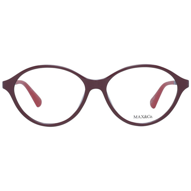 Max & Co Burgundy Women Glasses Frame Max & Co