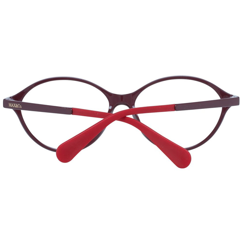 Max & Co Burgundy Plastic Glasses (Frames) Max & Co