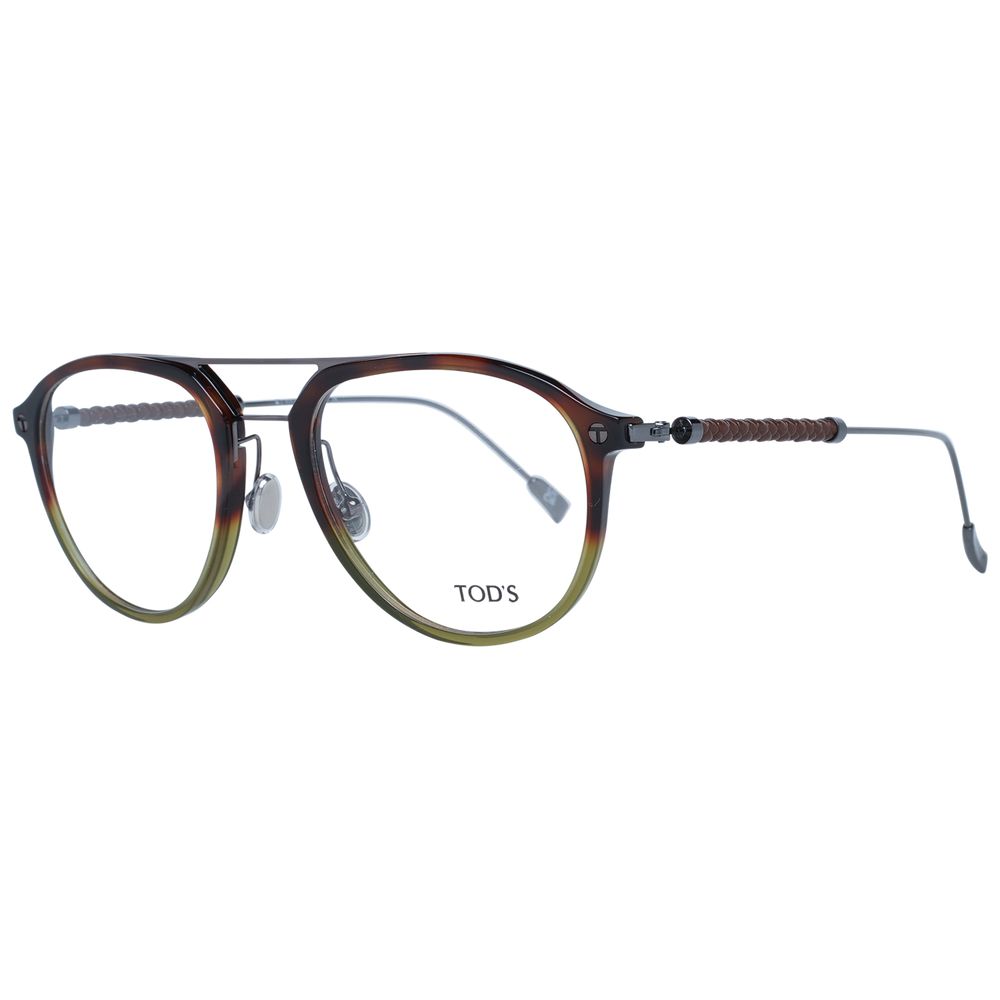 Tod's Brown Men Glasses Frame Tod's