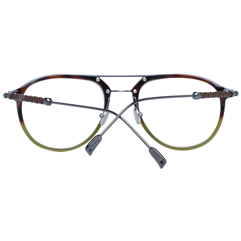 Tod's Brown Men Glasses Frame Tod's