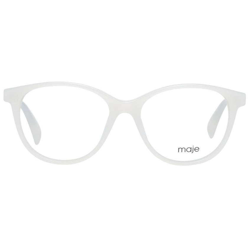 Maje Cream Plastic Glasses (Frames) Maje