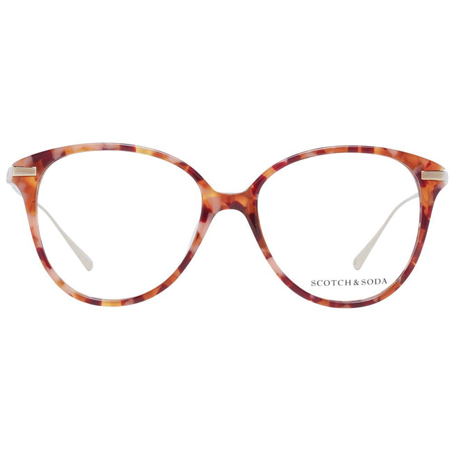 Scotch & Soda Orange Women Glasses Frame Scotch & Soda