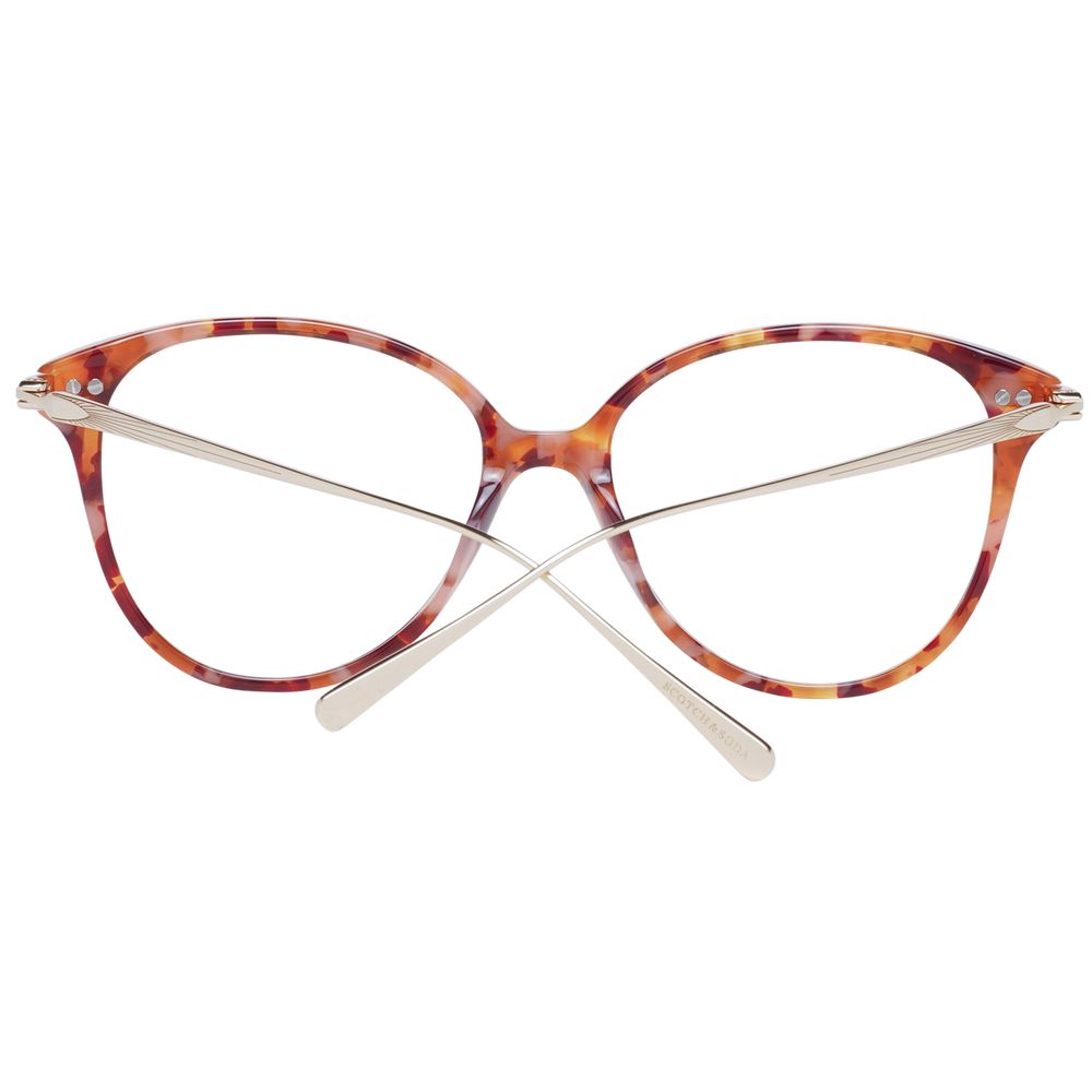 Scotch & Soda Orange Women Glasses Frame Scotch & Soda