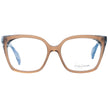 Yohji Yamamoto Brown Women Glasses Frame Yohji Yamamoto