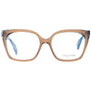 Yohji Yamamoto Brown Women Glasses Frame Yohji Yamamoto