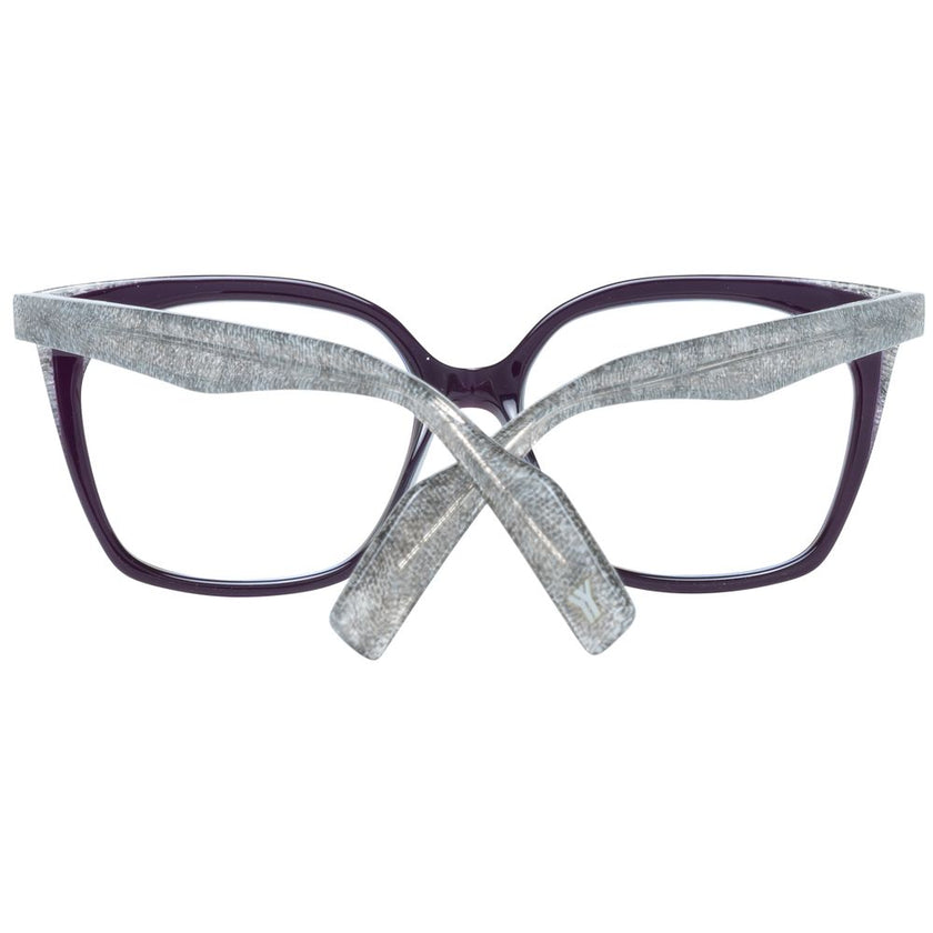 Yohji Yamamoto Purple Plastic Glasses (Frames) Yohji Yamamoto