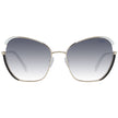 Emilio Pucci Gold Women Sunglass Emilio Pucci